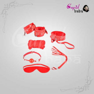 6 Piece Kit For women (Red/Black Color)