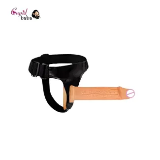 7 Inch Corn Style Strong Suction Dildo With Belt