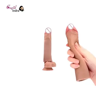 7 Realistic Smooth Silicone Penis Sleeve