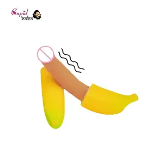 7 Speed Banana Vibrator Realistic Dildo