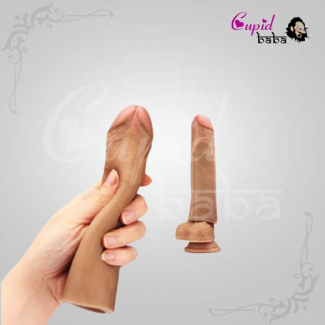 7 Realstic Smooth Silicone Penis Sleeve