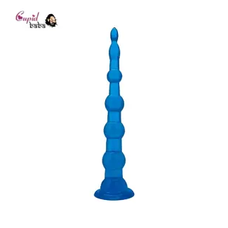 8.5 Inch Anal Beads With Suction Base