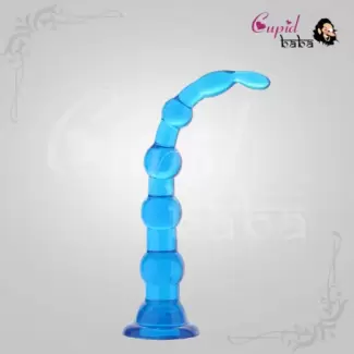 8.5 Inch Anal Beads With Suction Base