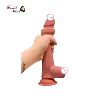 9 Inches Realistic Foreskin Dildo