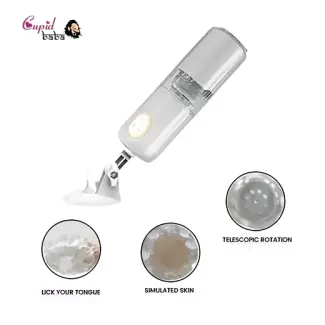 Automatic Piston Telescopic Vagina Real Pussy Male Masturbator Machine For Men