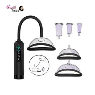 Automatic Vacuum Clitoral Breast & Vagina Pumps with 5 Size Cups