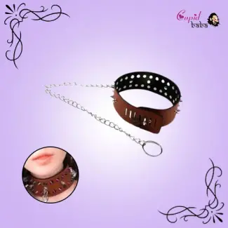 BDSM Collar With Spikes