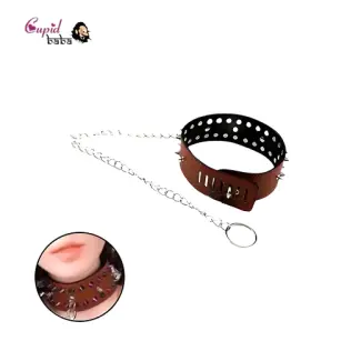 BDSM Collar With Spikes