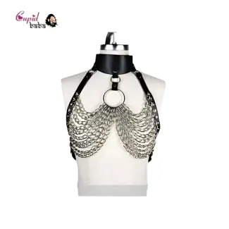 BDSM Garter Erotic Chain Restraints Suspenders