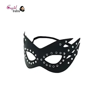 BDSM Leather Cat Eye Mask