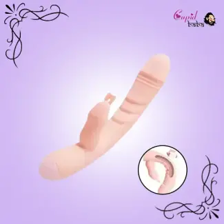 Best G-Spot Rabbit Vibrator With Double Stimulation Dildo - Cupidbaba