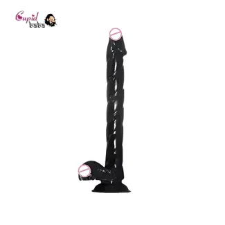 Black Big Slim Realistic Dildo Sex Toy India