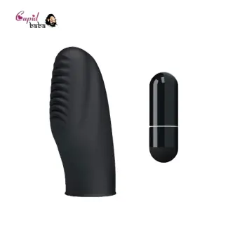Black Bullet Finger Vibrator