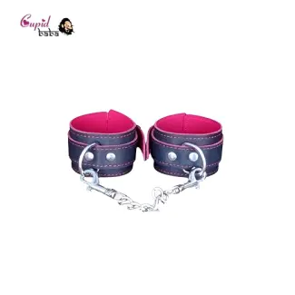 Black/Red BDSM Handcuff