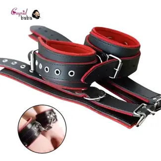 Black/Red Luxury Handcuff