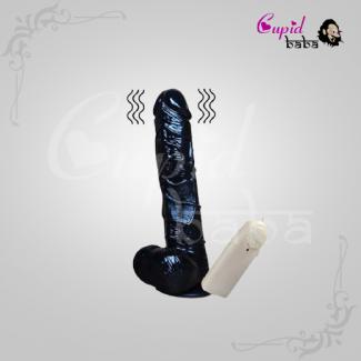 Black Remote Vibrator Dildo