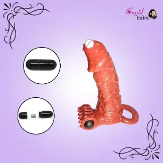 Brave Man Vibration Penis Extension Sleeve