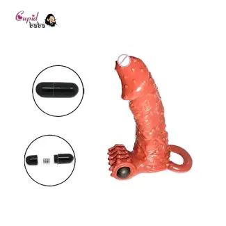 Brave Man Vibration Penis Extension Sleeve