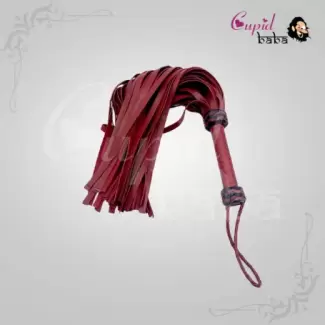 Burgandy Color Faux Leather Whips