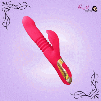 Clit & G-spot Licking Thrusting Chargeable Vibrator