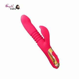 Clit & G-spot Licking Thrusting Chargeable Vibrator