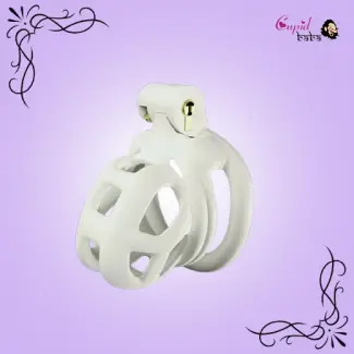 Cobra Male Chastity Device with Adjustable 4 Rings