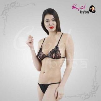 Fashion cup bra and GString panty Inner Wear