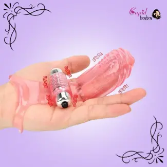 Finger Sleeve Vibrator - Female G Spot Masturbator Massager