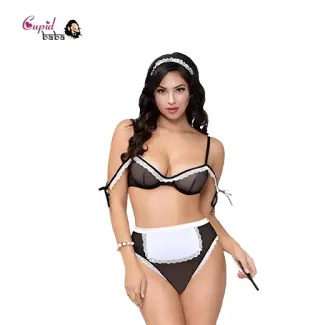 Flirty Maid Role Play Lingerie Set