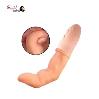 Full Silicone Rechargeable With 5 Vibration Heating Women Finger Shape Vibrator
