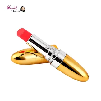 Golden G-spot Mini Bullet Lipstick Vibrator