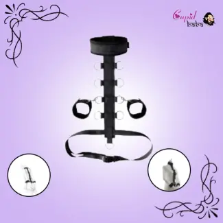 Handcuffs Collar Bondage Neck to Wrist for Women Couple