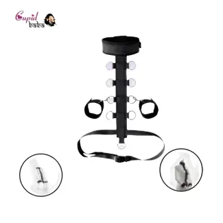 Handcuffs Collar Bondage Neck to Wrist for Women Couple