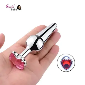 Heart Shape Anal Butt Plug Prostate Massager