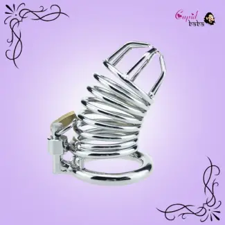 Hollow Design Metal Male Chastity Device Cock Cage