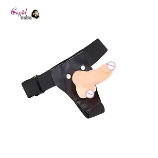 Hollow Strap On Dildo With Balls
