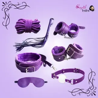 Hot 7 Pcs BDSM Bondage Set Kit