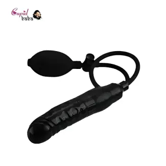 Inflatable Dildo Pump Penis Cock Anal Sex Toy