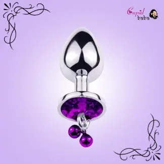 Large Crystal Butt With Clamps