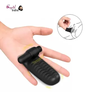 Luxury Silicone G spot Clitoris Vibrator Finger Masturbator Vagina Anal Stimulator