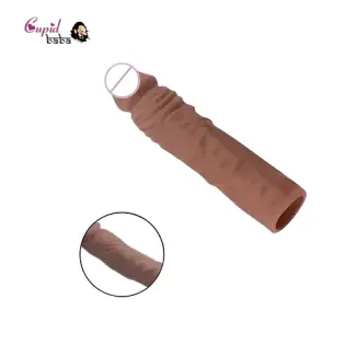 Male Penis Girth Enhancer Reusable Sleeve