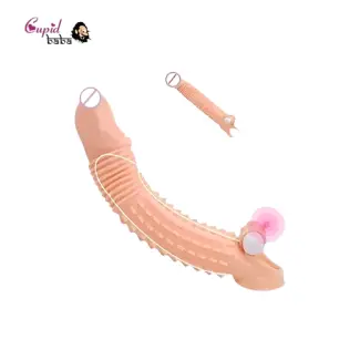 Male Penis Sleeve Extender With Vibration