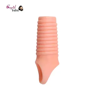 Men Penis Lock Ring Thread Condom