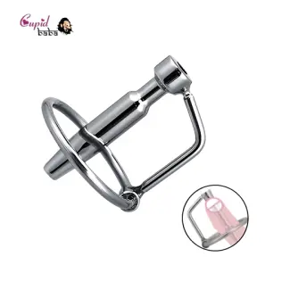 Metal Urethral with Penis Ring Dilator Tube