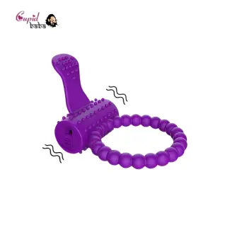 Naughty Play Erotic Vibrating Cock Ring For Men