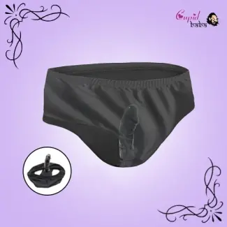 Pants Underwear Strap on Women Men Dildo Panty