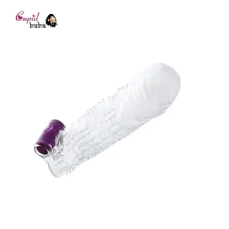 Penis Crystal Sleeve With Vibrating Bullet
