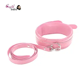 Pink Collar Leash Fetish Bdsm Dog Slave