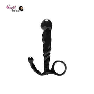 Prostate Massager Back Plug With Pull Ring