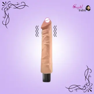 Real Feel Cyber Skin 9 Inch Stud Dildo